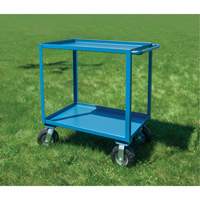 Outdoor Shelf Cart, 2 Tiers, 24" W x 39" H x 51" D, 1200 lbs. Capacity Par Equipment