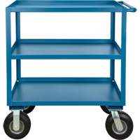 Outdoor Shelf Cart, 3 Tiers, 18" W x 39" H x 33" D, 1200 lbs. Capacity Par Equipment