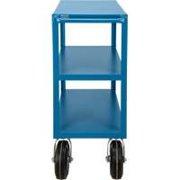 Outdoor Shelf Cart, 3 Tiers, 18" W x 39" H x 33" D, 1200 lbs. Capacity Par Equipment