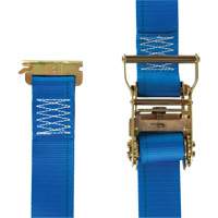 Logistic Strap, Ratchet, 2" W x 20' L, 1000 lbs. (454 kg) WLL Par Equipment