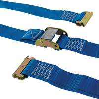 Ratchet Utility Strap, Cam Buckle, 2" W x 20' L, 835 lbs. (379 kg) WLL Par Equipment