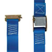 Ratchet Utility Strap, Cam Buckle, 2" W x 20' L, 835 lbs. (379 kg) WLL Par Equipment