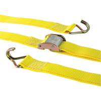 Ratchet Strap, Cam Buckle, 2" W x 12' L, 500 lbs. (227 kg) WLL Par Equipment