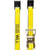 Winch Strap, Flat Hook, 2" W x 30' L, 3335 lbs. (1512 kg) Working Load Limit Par Equipment