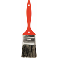 Go Bulk Oil Paint Brush, Natural Bristles, Plastic Handle, 1" Width NA182 | Par Equipment