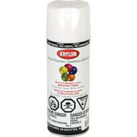 Laque industrielle Acryli-Quik, Blanc, Semi-brillant, 12 oz, Canette a&eacute;rosol Par Equipment
