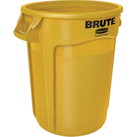 Round Brute<sup>®</sup> Containers, Polyethylene, 32 US gal. NA700 | Par Equipment