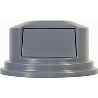 Round Brute<sup>®</sup> Tops, Dome Lid, Plastic/Polyethylene, Fits Container Size: 26-1/2" Dia. NA717 | Par Equipment