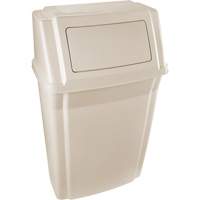 Slim Jim<sup>®</sup> Containers, Swing Lid, Plastic, Fits Container Size: 19-1/2" x 12" NA817 | Par Equipment