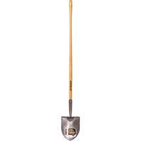 Round Point Shovel, Forged Steel Blade, Hardwood, Straight Handle Par Equipment