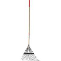 Lawn Rake, 24 Tines, Hardwood Handle, Steel Blade Par Equipment