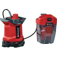 Cordless Clean & Dirty Water Submersible Pump (Tool Only), 18 V, 1849 GPH Par Equipment