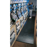 Standard Mat No.381, Ergonomic, 3' x 105' x 1/8", Black Par Equipment