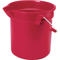 Brute&reg; Bucket, 3.5 US Gal. (14 qt.) Capacity, Red Par Equipment