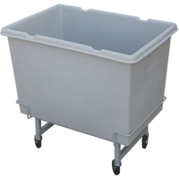 Starcart Elevated Box Truck, Polyethylene, 33" L x 23" W x 29" H, 7 cu. ft. Volume, 200 lbs. Capacity Par Equipment