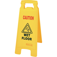 "Wet Floor" Safety Signs, English with Pictogram NC528 | Par Equipment