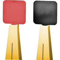 &eacute;criteau &agrave; enclencher sur c&ocirc;ne de signalisation Par Equipment