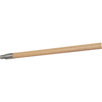 Structural Foam Push Broom Handle, Wood, ACME Threaded Tip, 15/16" Diameter, 60" Length NC750 | Par Equipment