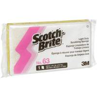 Scotch-Brite Light-Duty Scrub Sponge, Cellulose/Scrubbing, 3-1/2" W x 6" L Par Equipment