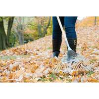 Pro Fan Rake, 24" Blade, 22 Tines, Hardwood Handle, Steel Blade Par Equipment