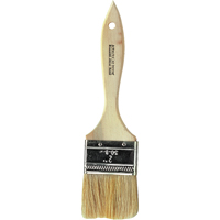 Chip/Resin Oil Paint Brush, White China, Wood Handle, 1" Width ND266 | Par Equipment