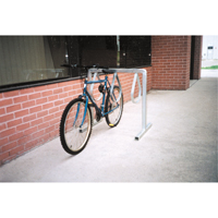 Style Bicycle Rack, Galvanized Steel, 6 Bike Capacity ND924 | Par Equipment