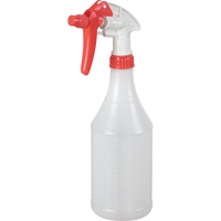 Round Spray Bottle with Trigger Sprayer, 24 oz. JN674 | Par Equipment