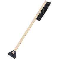 Snow Brush, 25" Long, Beige/Black NI198 | Par Equipment
