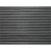 Entrance Mats, Runner, 3' x lin.ft x 1/8", Black Par Equipment