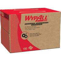 Chiffons WypAll<sup>MD</sup> pour l'huile, la graisse et l'encre, Spécialisé, 16-4/5" lo x 12" la NI328 | Par Equipment