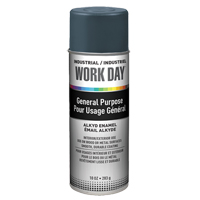 Peinture industrielle Work Day, Gris, Brillant, 10 oz, Canette a&eacute;rosol Par Equipment