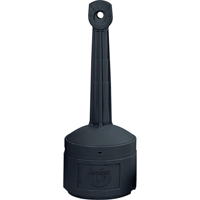 Smoker’s Cease-Fire<sup>®</sup> Cigarette Butt Receptacle, Free-Standing, Plastic, 1 US gal. Capacity, 30" Height NI703 | Par Equipment