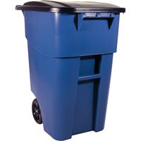Brute<sup>®</sup> Roll Out Containers, Curbside, Plastic, 50 US gal. NI824 | Par Equipment