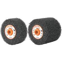 FX Flex Drum, 4-1/4" Dia. x 2" W, 5/8"-11 Arbor, Flex Coarse Grit Par Equipment