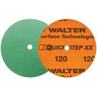 Quick-Step XX Sanding Disc, 5" Dia., 120 Grit, Ceramic Par Equipment