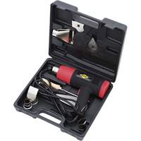 10-Piece Heat Gun Kit, 2 Speed, 700°F - 925°F (375°C - 495°C) NIS534 | Par Equipment