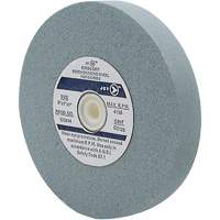 Meule d'&eacute;tabli GC610M, 6" x 1", Arbre de 1", Carbure de silicium Par Equipment