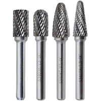CBHP-4 Premium Carbide Bur Set, 4 Pieces Par Equipment