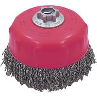Brosse-boisseau &agrave; fils ondul&eacute;s MAXI-CRIMPED de premi&egrave;re qualit&eacute; Par Equipment