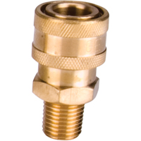 1/4" Female Brass Quick Disconnect Sockets Par Equipment