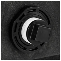 Stock Tank, 69" D x 63.25" W x 25" H, 2500 lbs. Capacity, Black Par Equipment