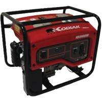 Kodiak KD3000VR Portable Generator, 2400 W Rated, 120 V, 16 L Tank Par Equipment