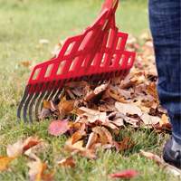 Multi-Purpose Lawn Rake, 20" Blade, 20 Tines, Hardwood Handle, Steel Blade Par Equipment