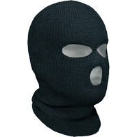 Classic 3-Hole Balaclava, Acrylic, Black Par Equipment