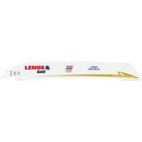 Lame de scie alternative, Bim&eacute;tal, 10 Dents par pouce, 9" lo x 1" la Par Equipment