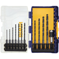 Jobber Length Drill Bit Set, 12 Pieces, High Speed Steel Par Equipment