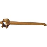 Drum Plug Wrench, 12" Handle, Bronze NJE705 | Par Equipment