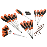 Screwdriver Set, 36 Pcs. Par Equipment