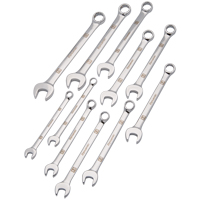 Wrench Set, Combination, 11 Pieces, Metric Par Equipment