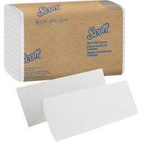Scott&reg; Essential Multi-Fold Paper Towels, 1 Ply, 9-2/5" L x 9-1/5" W, 250 /Pack Par Equipment